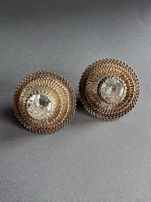 Cercei din argint si cubic zirconia
