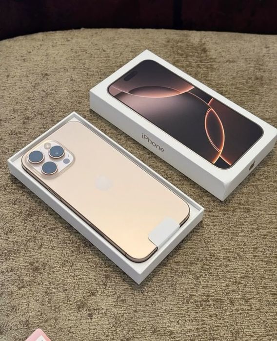 New Iphone 16 pro Max desert 256Gb