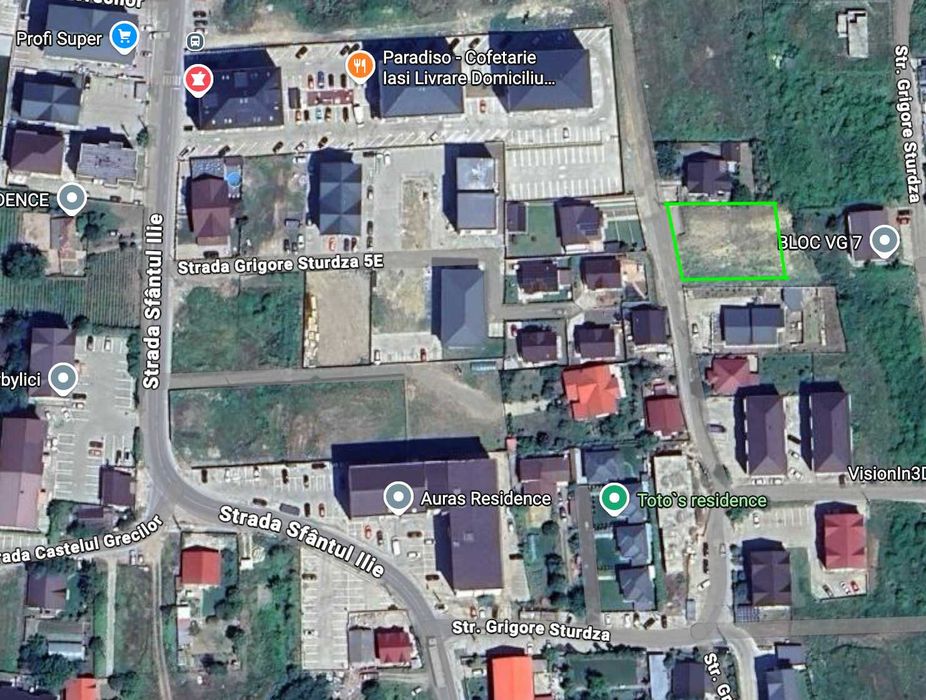 Teren intravilan 722 mp – Vișan Iași