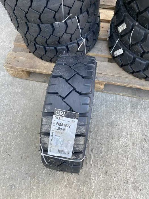 Anvelope cu garantie 6.00-9 cu 12 pliuri noi pentru stivuitor