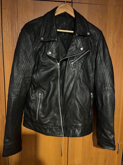 Рокерско яке естествена кожа