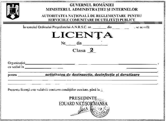 Firmă de dezinsecții cu peste 25 ani experiență oferă servicii DDD