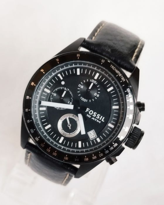 Ceas bărbătesc Fossil CE26011E, cu quartz, din otel inoxidabil.