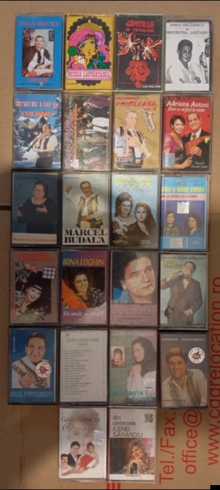 Lot 123 casete audio Populara , manele ,petrecere ,dance