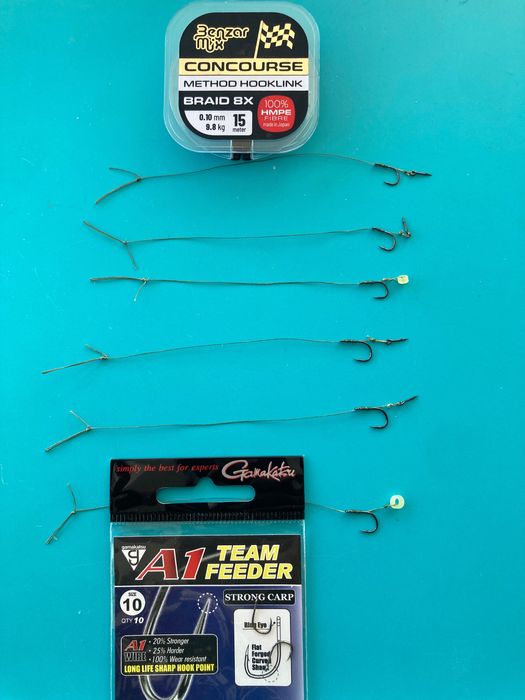 Carlige legate pescuit feeder