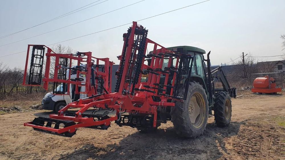 Combinator rabatabil Combinator hidraulic cultivator