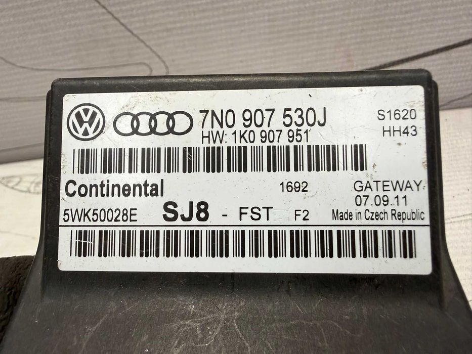 Interfață CAN Gateway / Unitate control rețea Audi A3 8P 7N0907530J 2011 / [2003-2012] / (5C3)