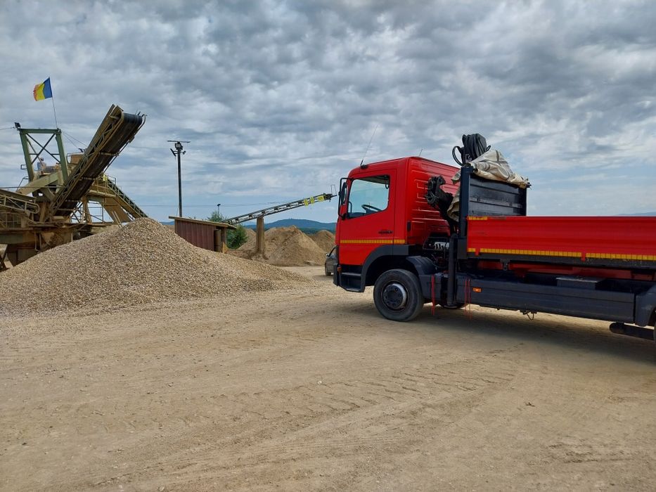 Transport-Basculabil cu macara.12t..