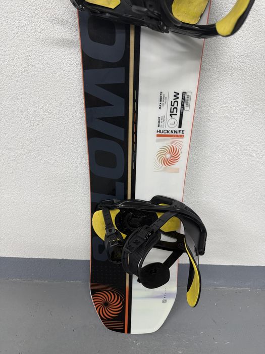 placa snowboard salomon huck knife wide L155cm 2025