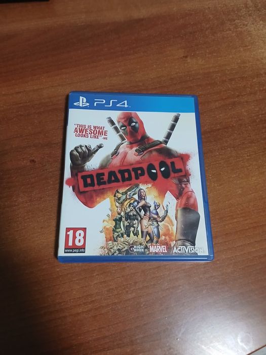 Carcasa Deadpool Ps4