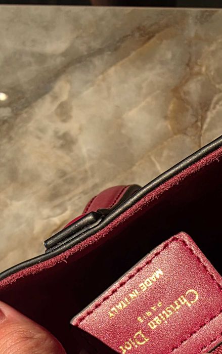 Dior Saddle Bag | Burgundy /с карта