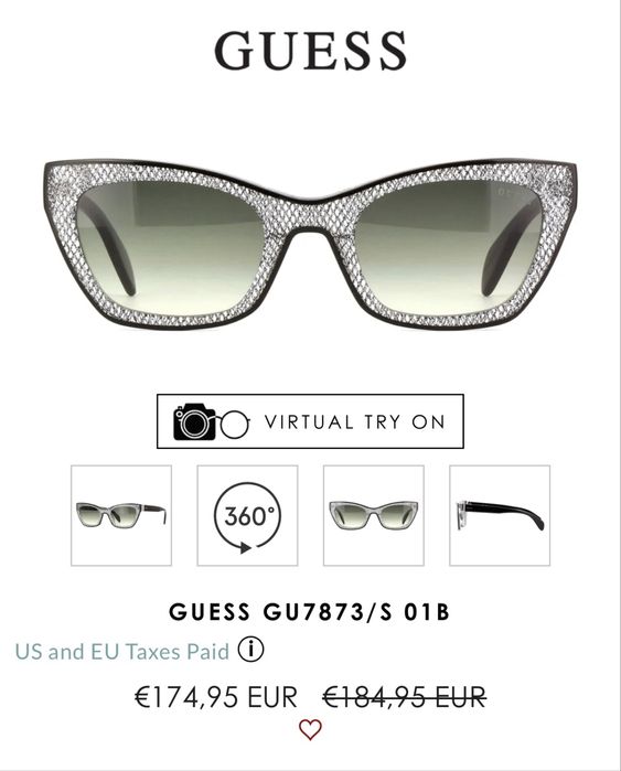 Слънчеви очила GUESS