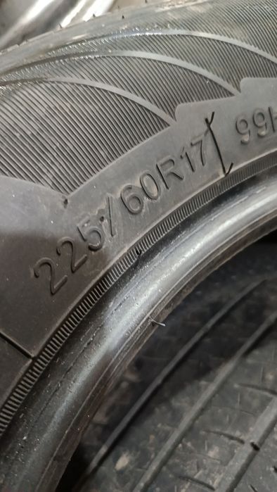 Шины летние 225/60/17 летние пара