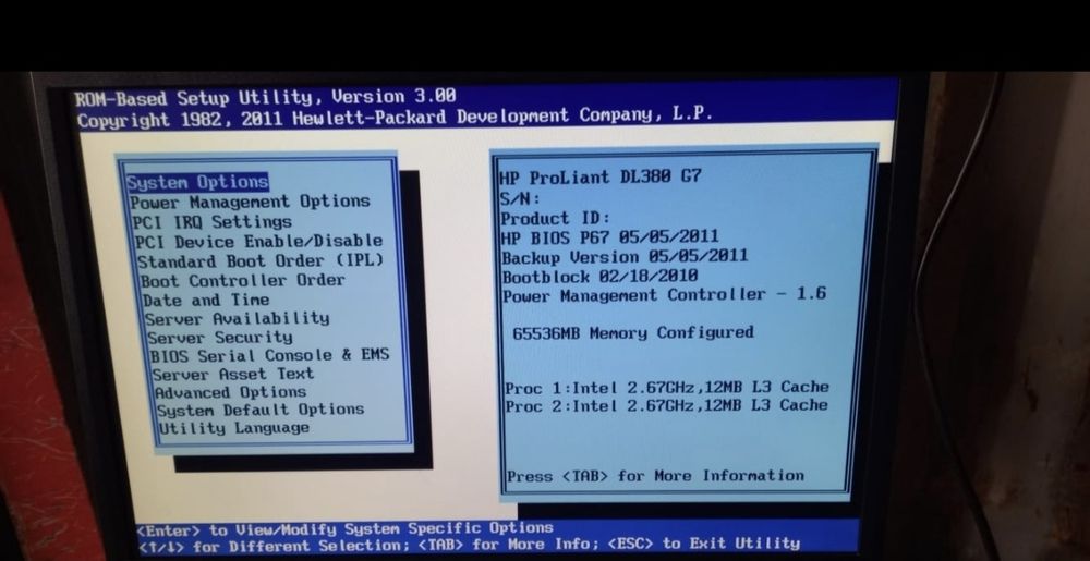 Сервер HP Proliant Dl380 Gen7