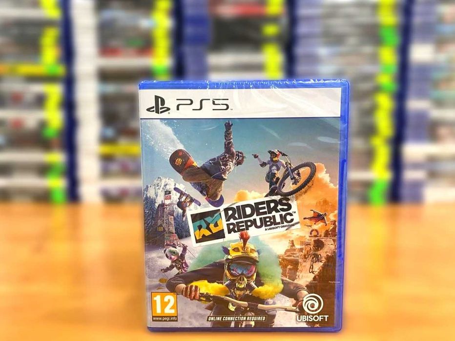 Новый диск Riders Republic PS5 Большой Выбор Игр