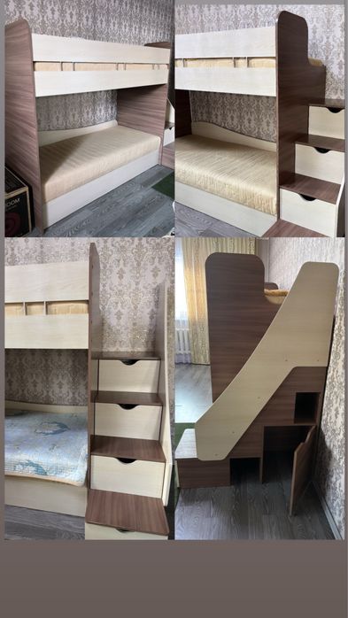 Продам двухъярусную кровать в отличном состоянии.