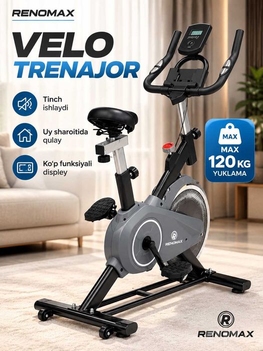 RENOMAX F-115 —  Uy uchun velotrenajor