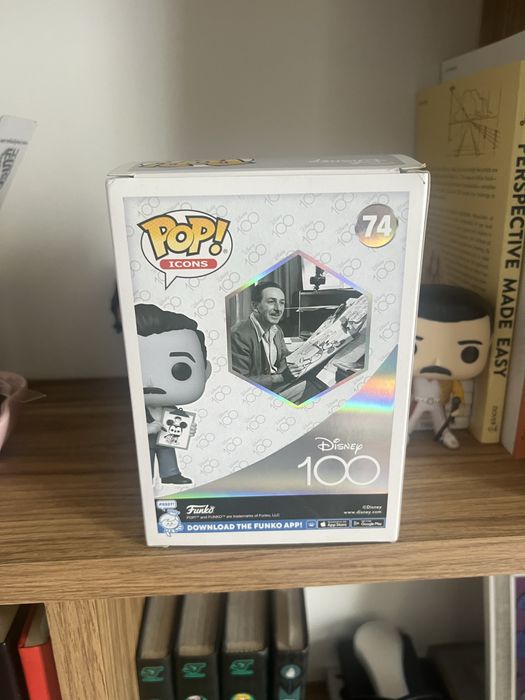 FunkoPop Walt Disney With Drawing