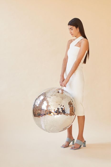 Бяла рокля Marcella NYC