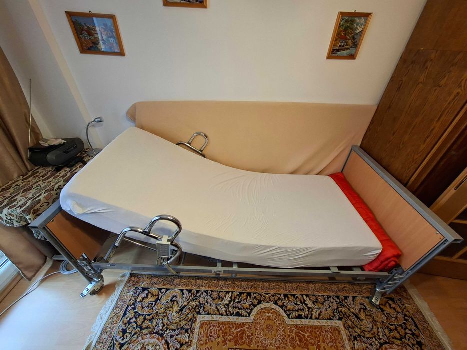 Pat Pliant Electric Ortopedic de Ingrijire Seniori, 80 x 200