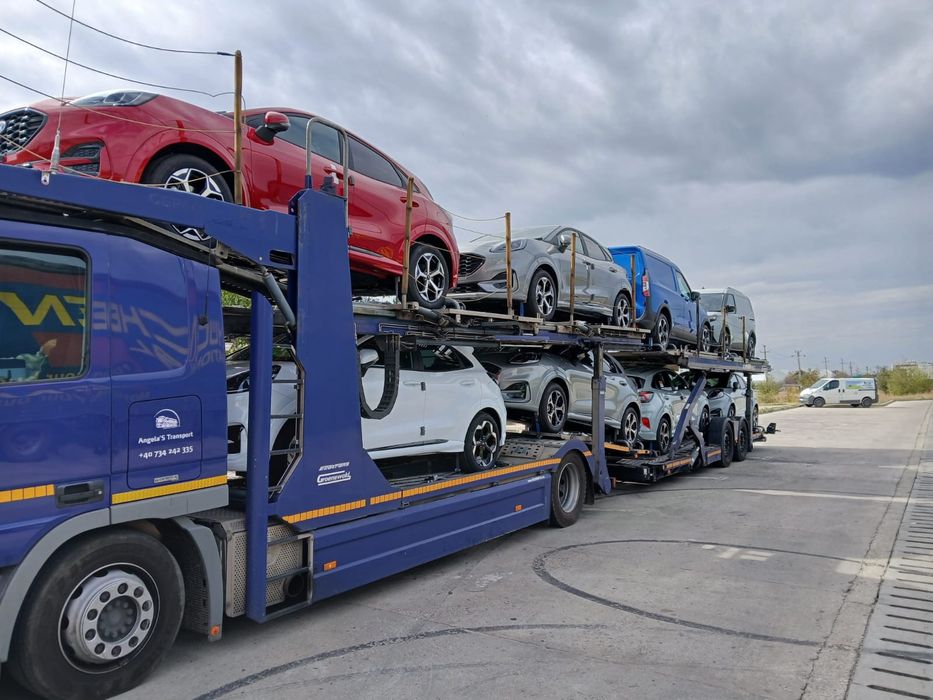 Transport Mașini Platformă Auto -Austria Germania Belgia Olanda Italia