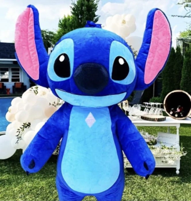 ИЗНЕНАДА! Голяма бяла мечка 2.5 м и Стич 2.5м Перфектният подарък