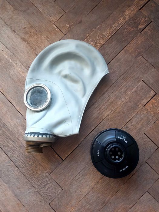 газова маска ГП-5 автентична + филтър