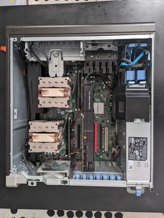 Работна станция/workstation DELL 7810 E5-2690V3 64GB 250GB SSD K5000