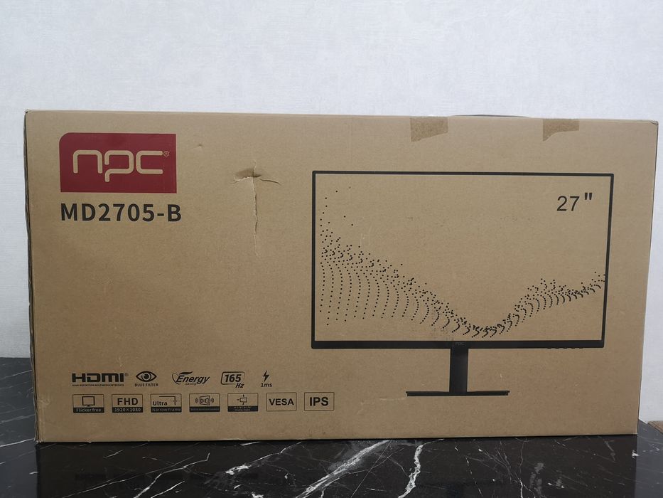 Монитор 27дюймов 165герц