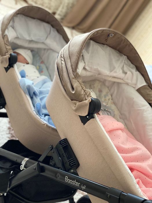 Коляска для двойни