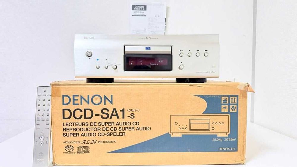 DENON DCD-SA1 - Flagship SACD Player model dual mono DAC/22kg/orig box