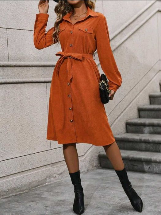 Рокля тип риза Л/ХЛ