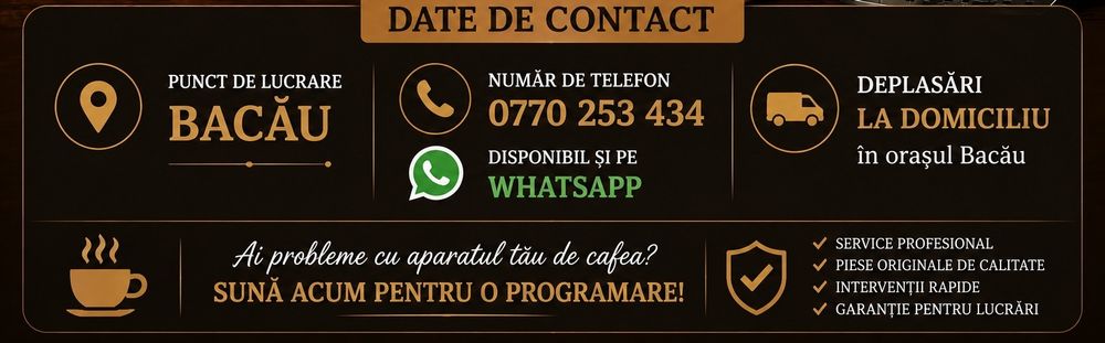 Reparați Aparate de Cafea