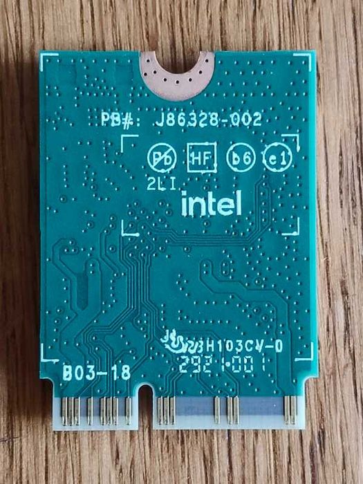 Wi-Fi Laptop Intel AC3160 AC8260 AX201 WiFi 6