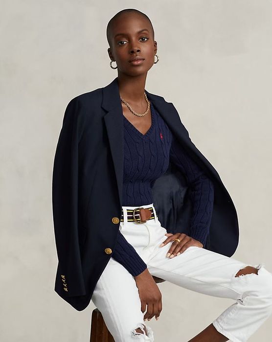 Памучен пуловер Ralph Lauren размер С