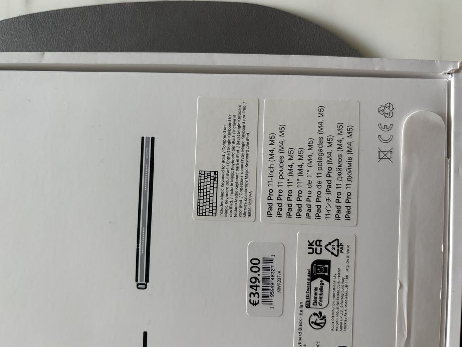 Apple magic keyboard 11 PRO-2025 -M4-M5