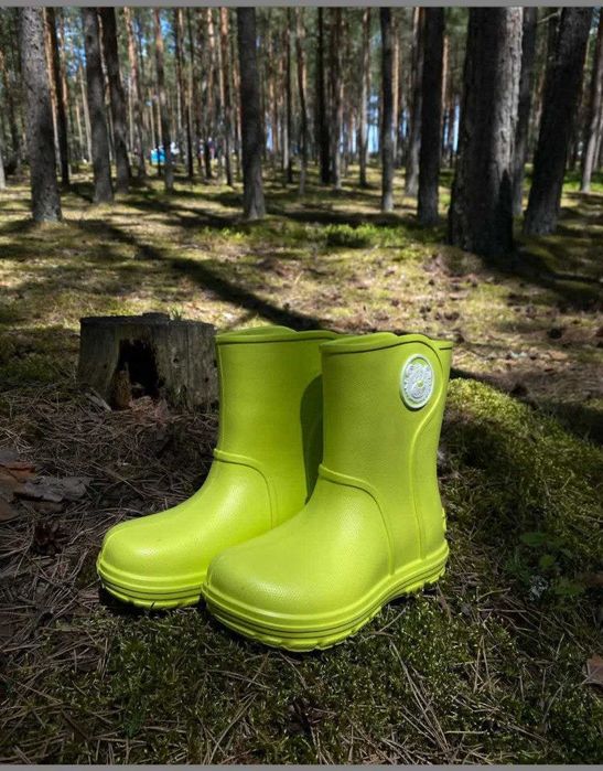 Детские резиновые сапоги