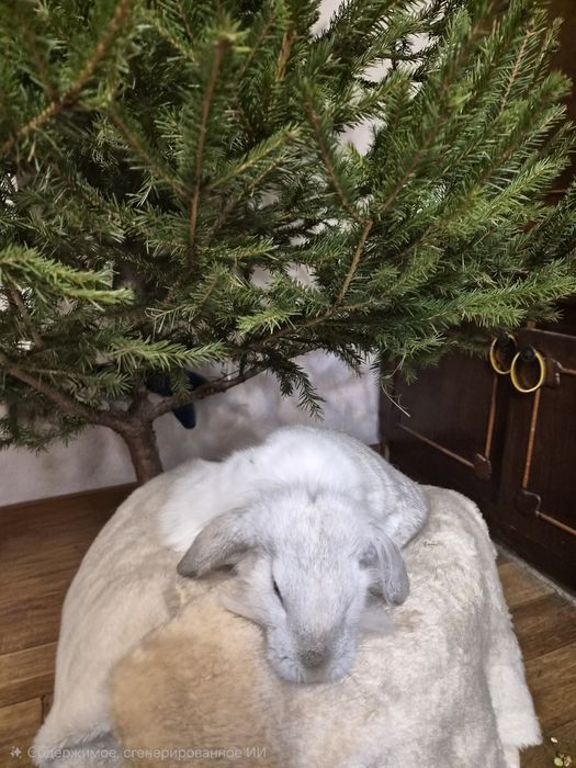 Продаю кролика белого