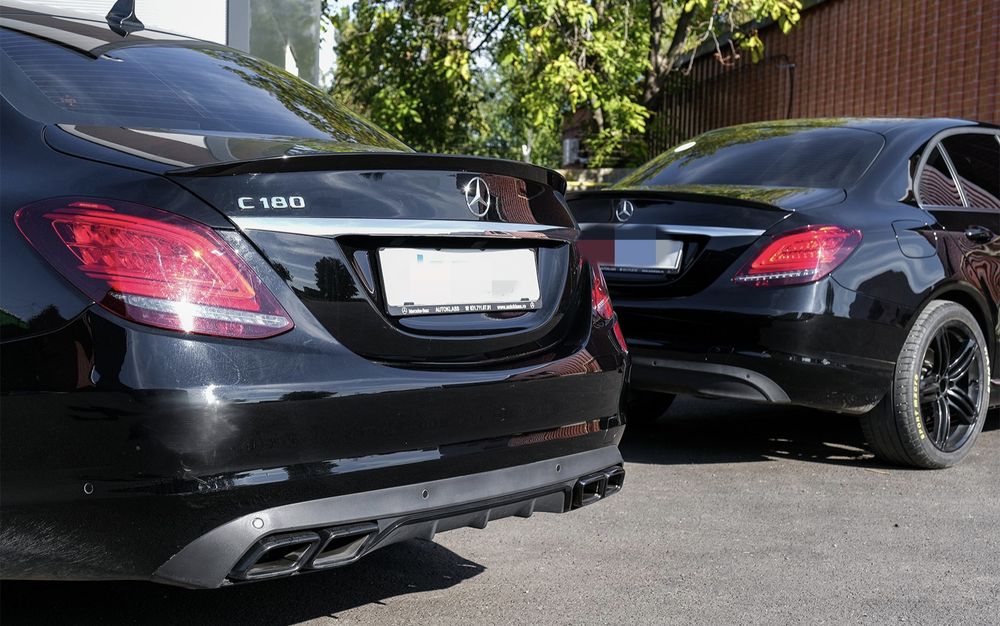 Лип спойлер за багажника Мерцедес W205 / Mercedes W205 Lip Spoiler