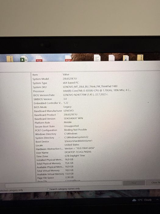 Lenovo thinkpad t480