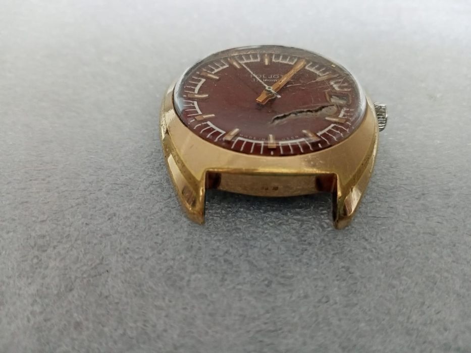 часы позолоченные Полет.СССР