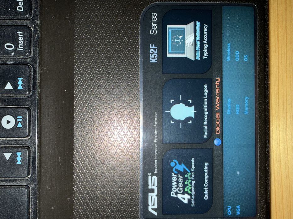 Лаптоп Asus K52F