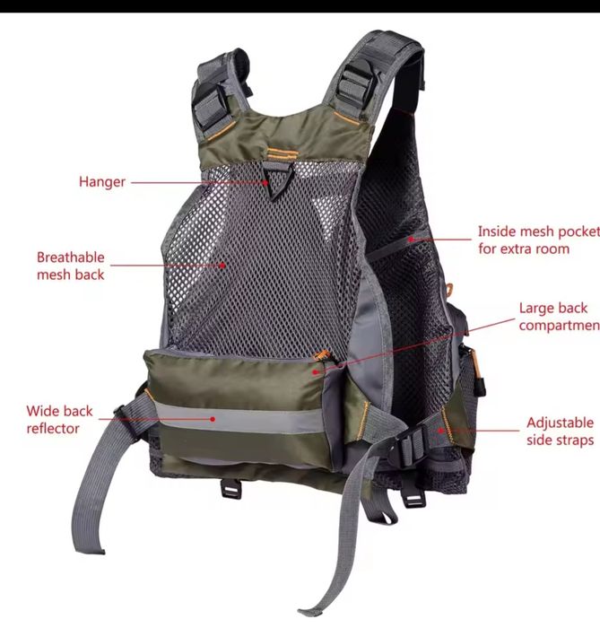 Риболовен елек за риболов