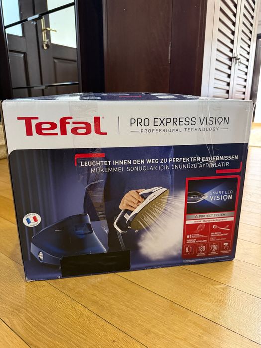 Statie de calcat TEFAL Pro Express Vision Max GV9920E0. Nou in cutie!