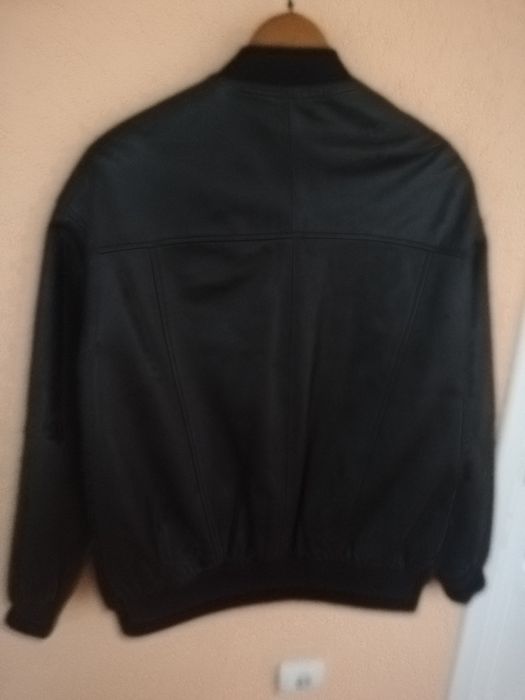 Geaca piele bărbati Real Leather Xl Bomber