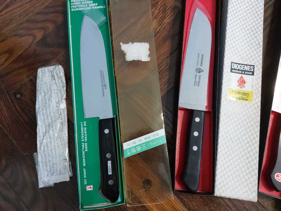 Cutite Profesionale Bucatarie Vechi NOS Herder Zwilling J. A. Henckels