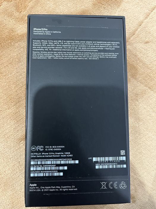 iPhone 13 pro 128 гб