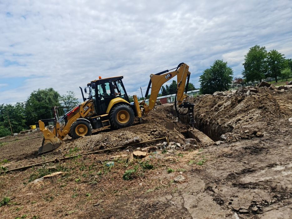 Lucrari si Servicii profesionale inchiriere buldo excavator,camion,bo