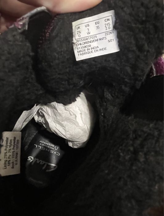 Ботинки, полусапожки Clarks