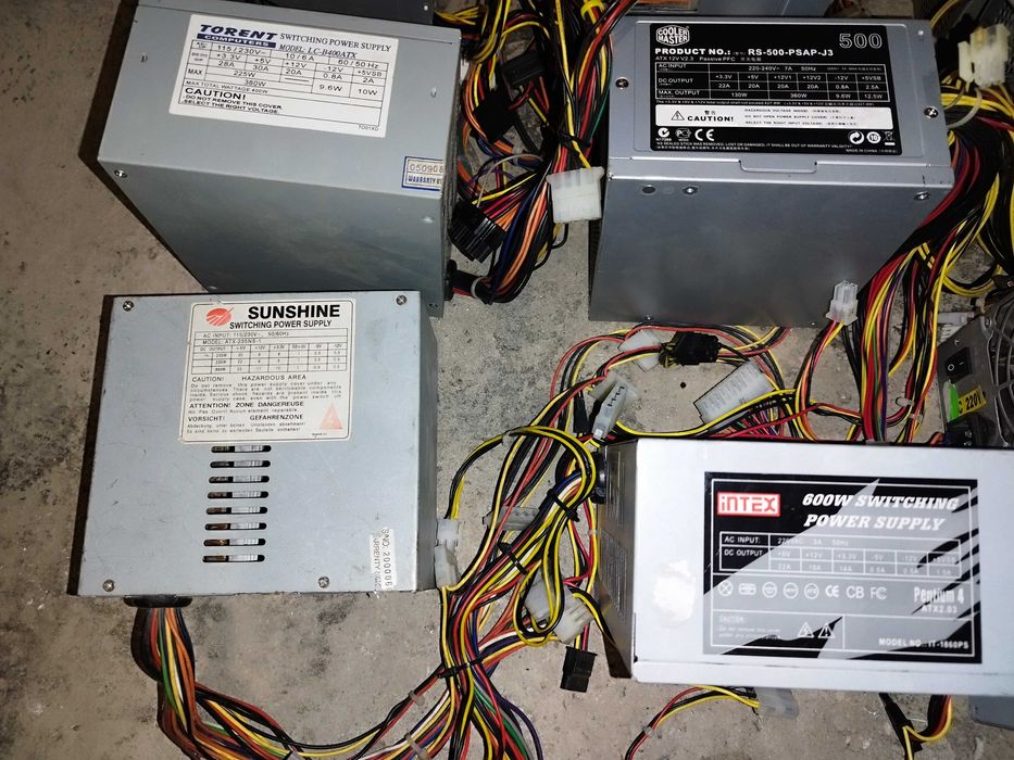 Sursa calculator cateva modele 250 - 650 Wati